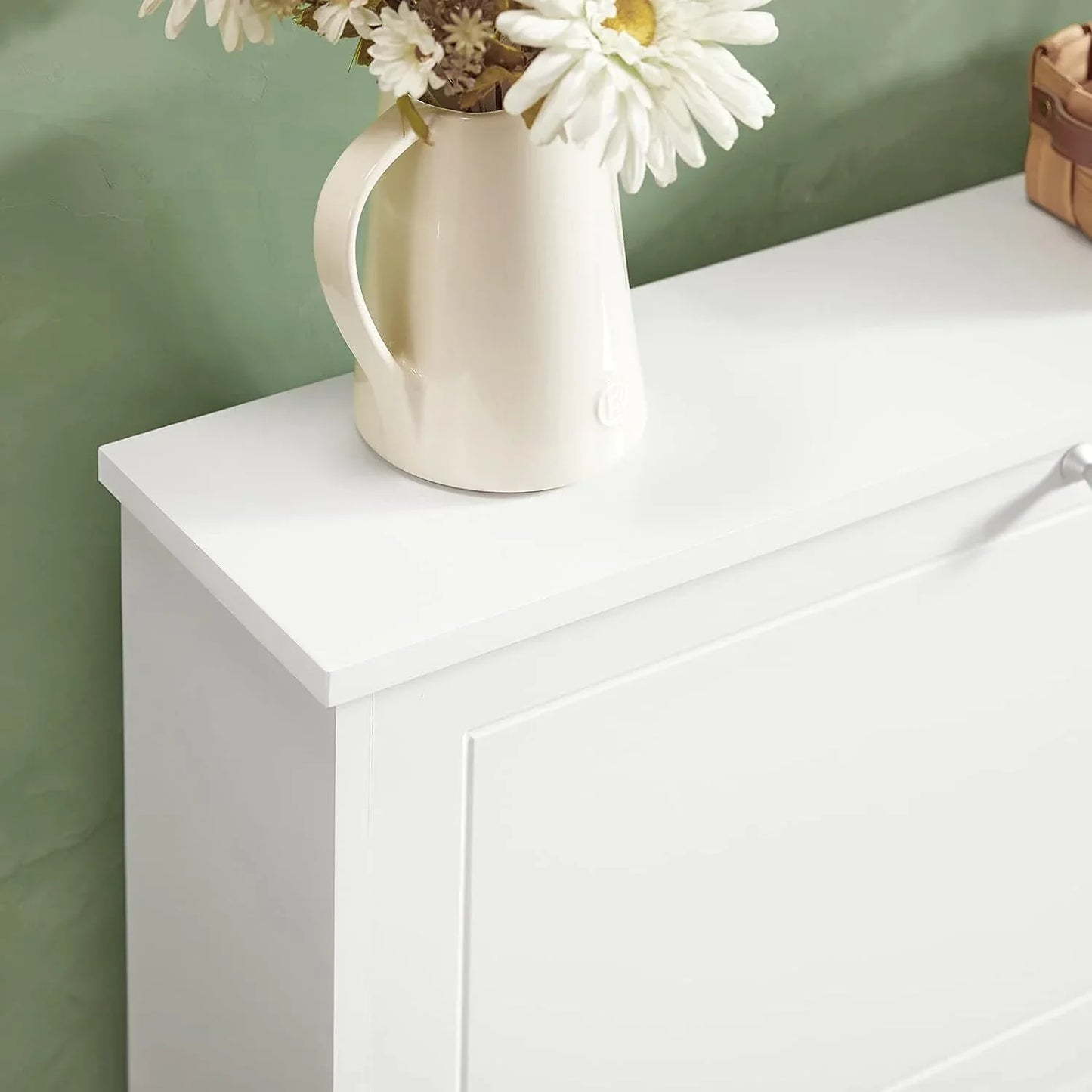 2 Drawer Shoe Cabinet Storage Unit - Mekamart Australia