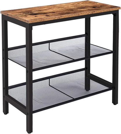 2-Tier Shoe Rack, Industrial Shoe Organizer Storage Bench - Mekamart Australia
