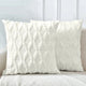 2 Pack Decorative Boho Throw Pillow Covers 45 x 45 cm (White) - Mekamart Australia