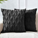 2 Pack Decorative Boho Throw Pillow Covers 45 x 45 cm (Black) - Mekamart Australia