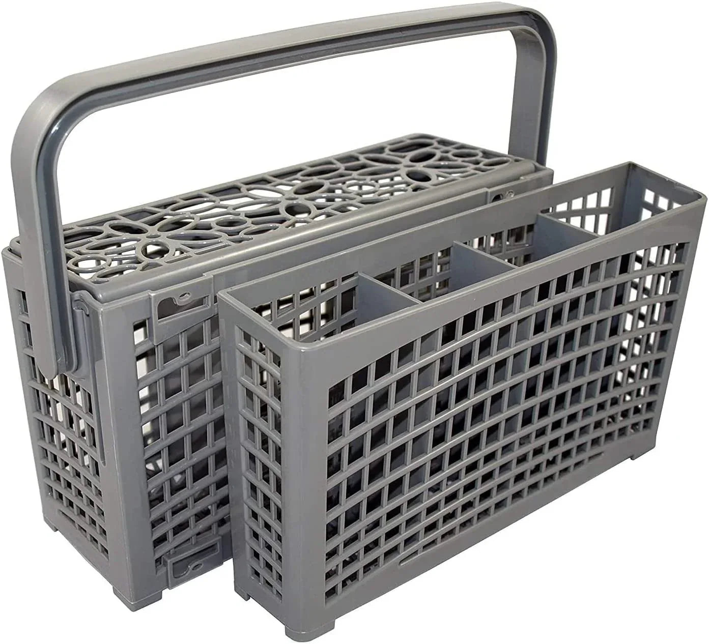 2 in 1 Universal Dishwasher Cutlery Basket (24 x 13 x 13 cm) - Mekamart Australia