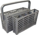 2 in 1 Universal Dishwasher Cutlery Basket (24 x 13 x 13 cm) - Mekamart Australia
