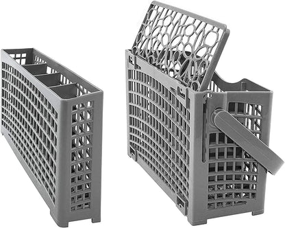 2 in 1 Universal Dishwasher Cutlery Basket (24 x 13 x 13 cm) - Mekamart Australia
