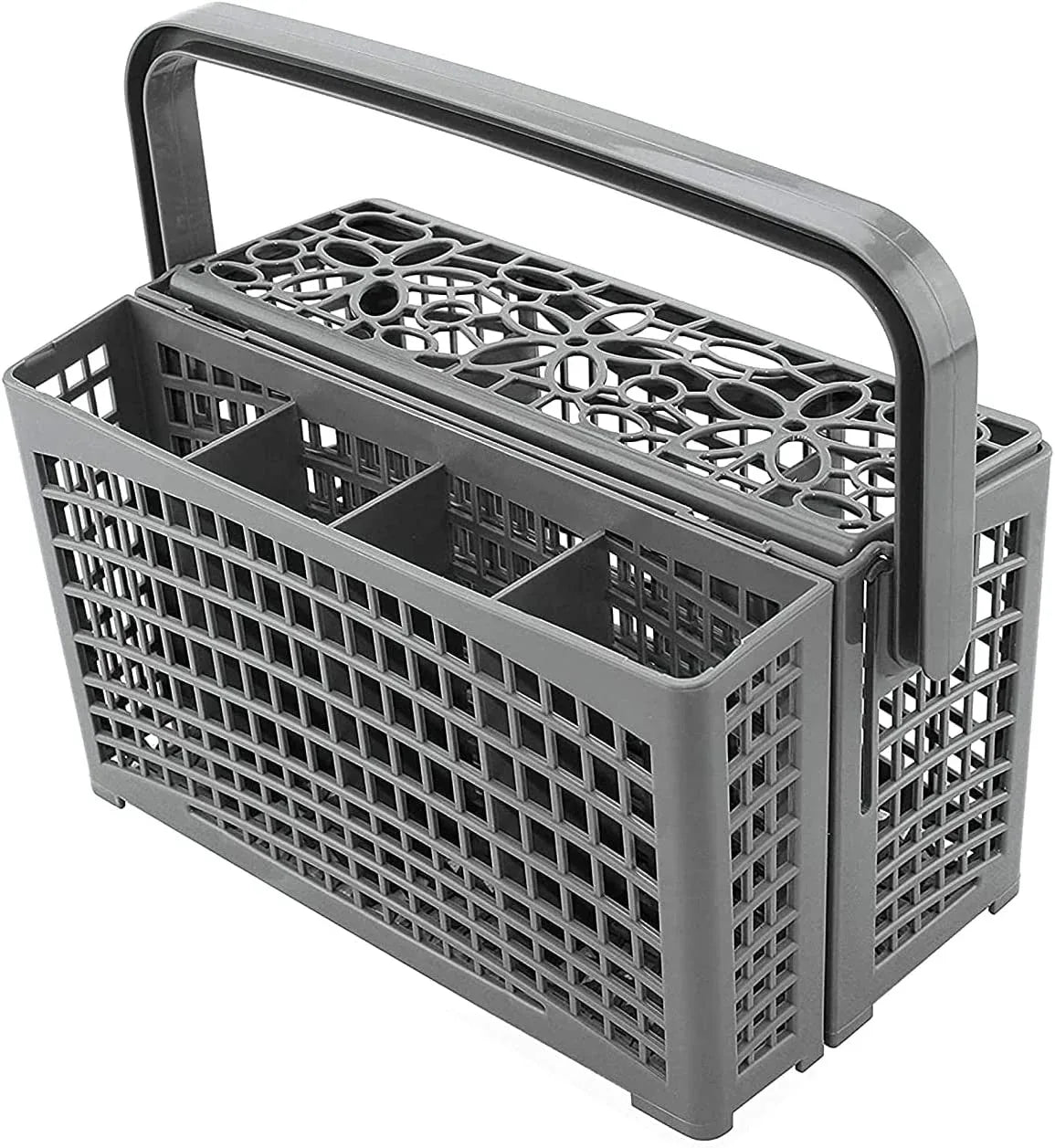 2 in 1 Universal Dishwasher Cutlery Basket (24 x 13 x 13 cm) - Mekamart Australia