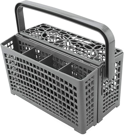 2 in 1 Universal Dishwasher Cutlery Basket (24 x 13 x 13 cm) - Mekamart Australia