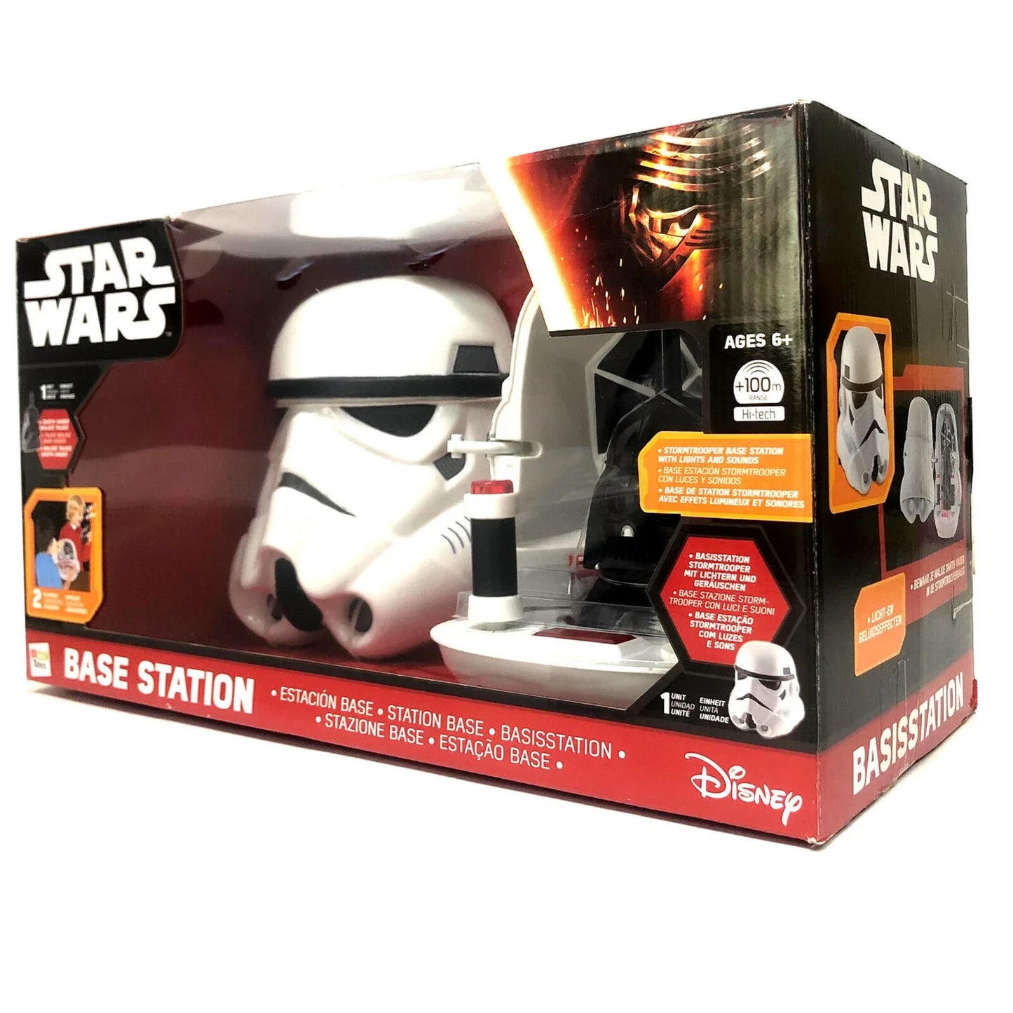 Star Wars Storm Trooper Darth Vader Base Station Light & Sound Talk 6+ - Mekamart Australia