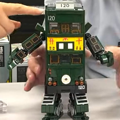 Kalos Hong Kong Machines Tram Robot Building Block Toy 699pcs 14+ - Mekamart Australia