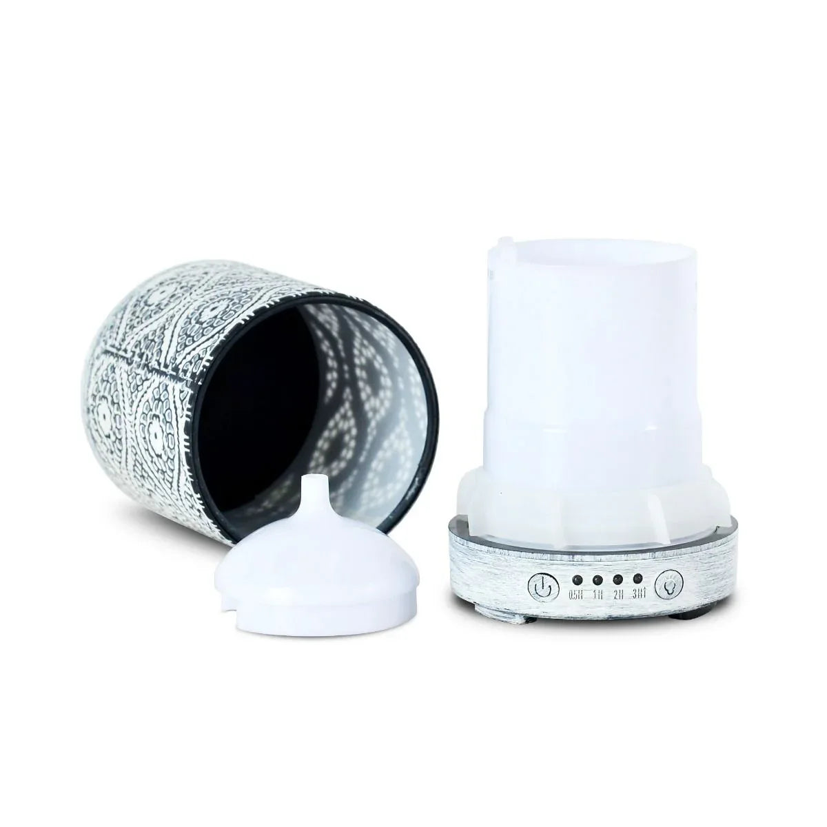 activiva 100ml Metal Essential Oil and Aroma Diffuser-Vintage White - Mekamart Australia