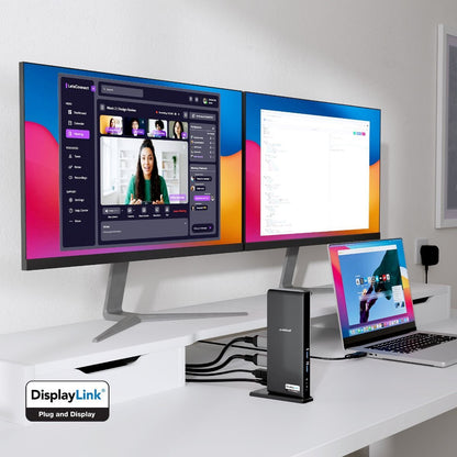 mbeat USB-C/A Dual HDMI DisplayLink® Docking Station