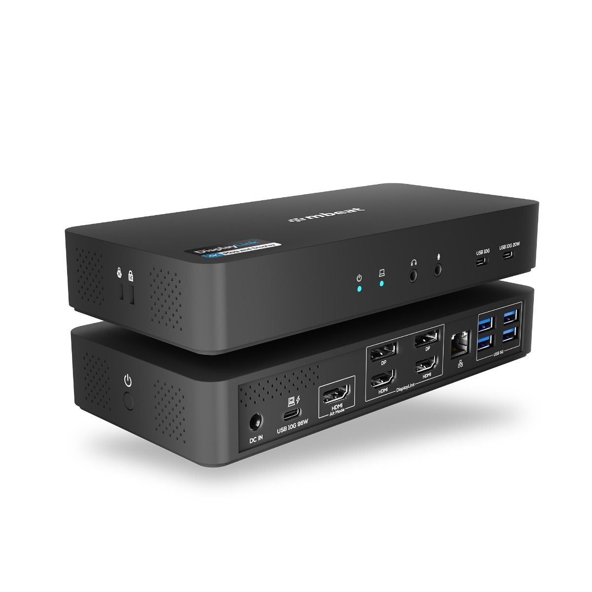 mbeat USB-C Triple 4K Display Docking Station  (DisplayLink® + HDMI-ALT)