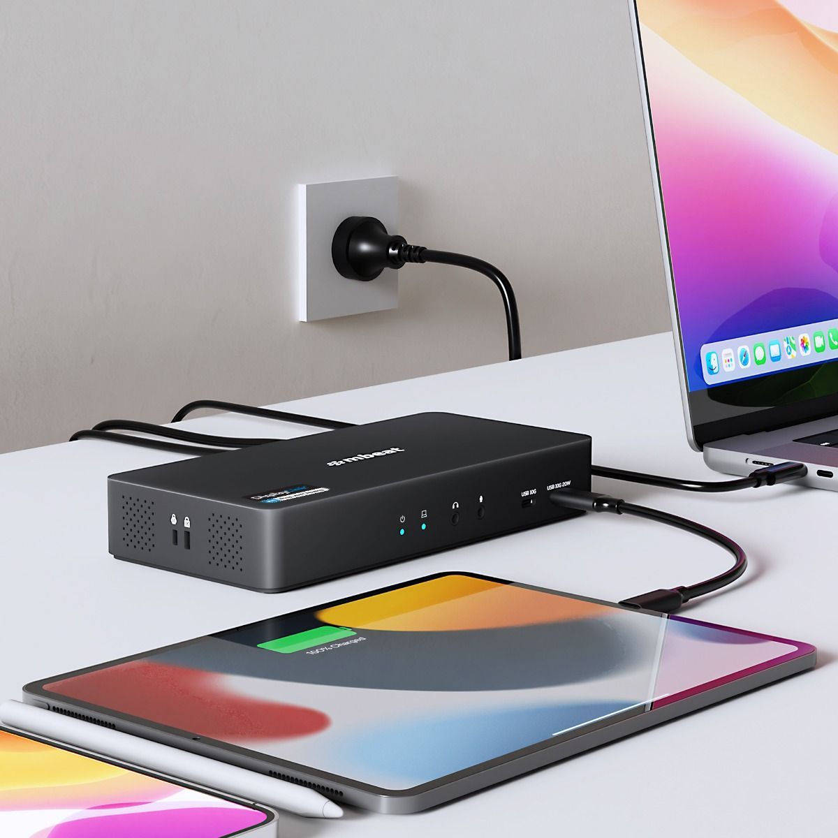 mbeat USB-C Triple 4K Display Docking Station  (DisplayLink® + HDMI-ALT)