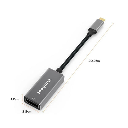 mbeat Elite USB-C to Display Port Adapter - Space Grey - Mekamart Australia