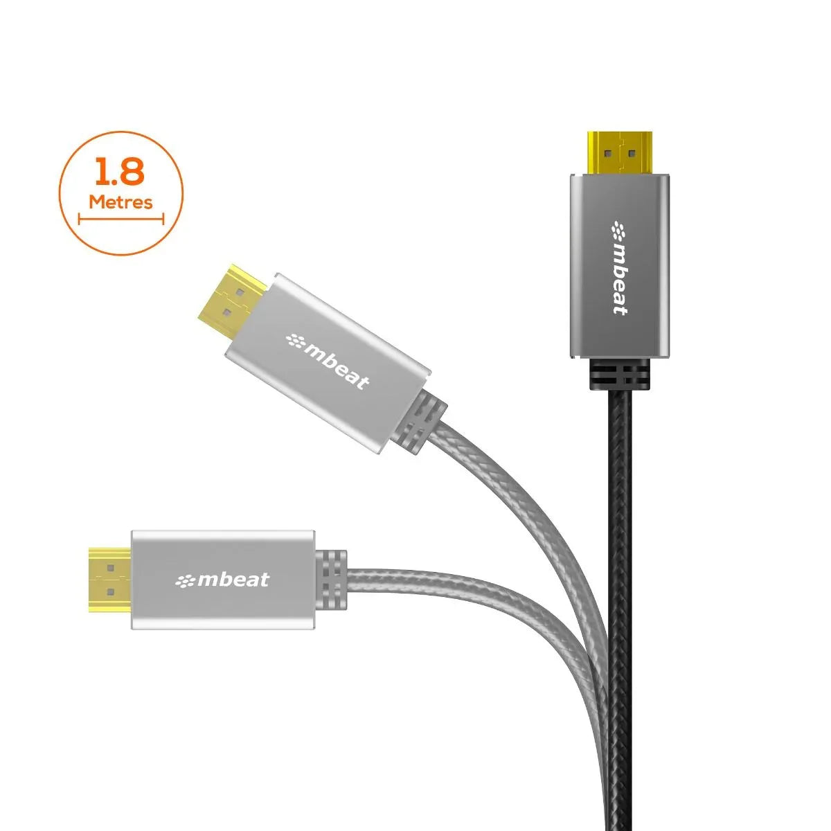 mbeat Tough Link 1.8m HDMI to DVI Cable - Mekamart Australia