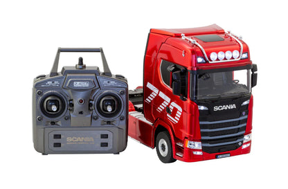 Scania Licensed Remote Control Trailer Head Truck with Lights, Sounds & Steering Adjustment - Mekamart Australia