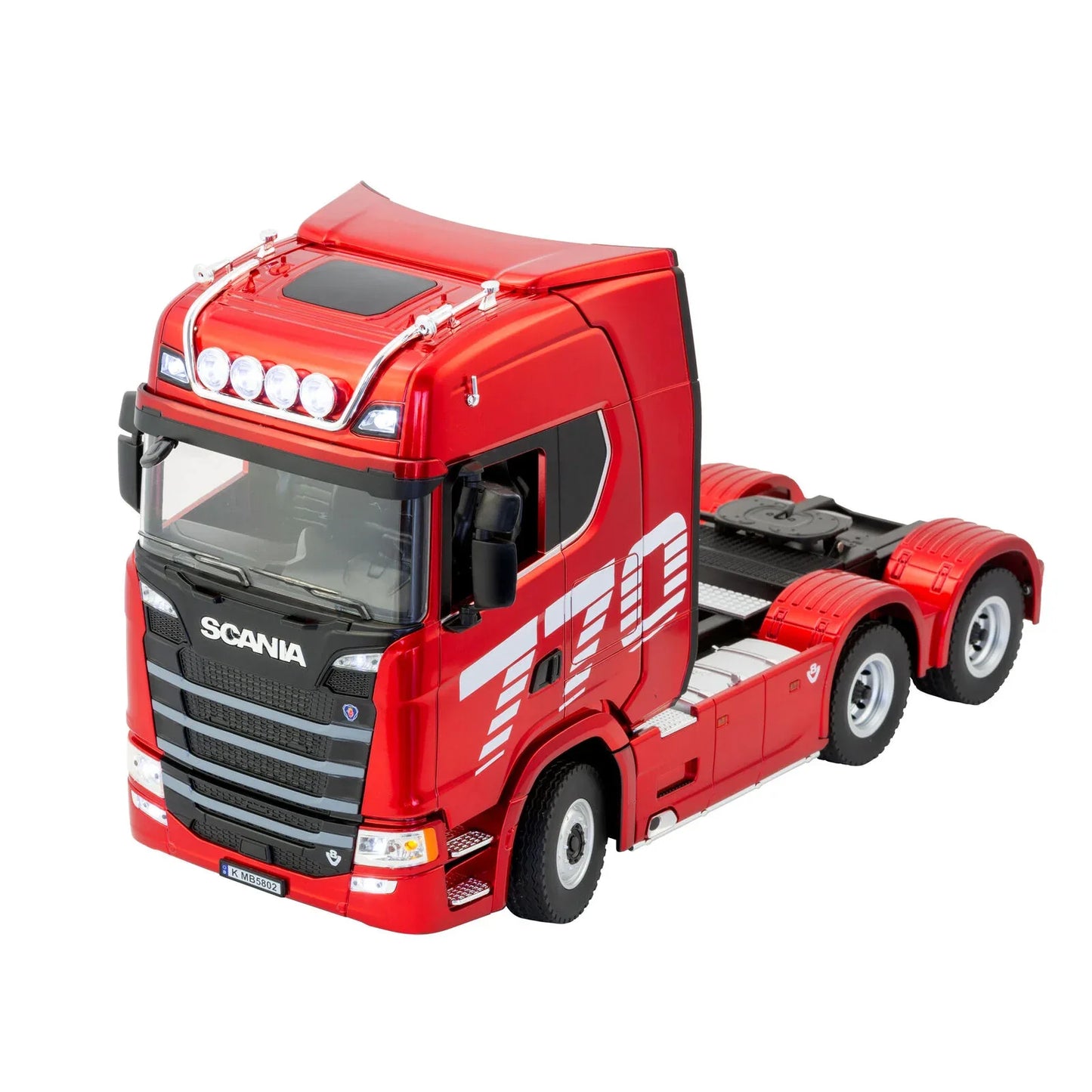Scania Licensed Remote Control Trailer Head Truck with Lights, Sounds & Steering Adjustment - Mekamart Australia