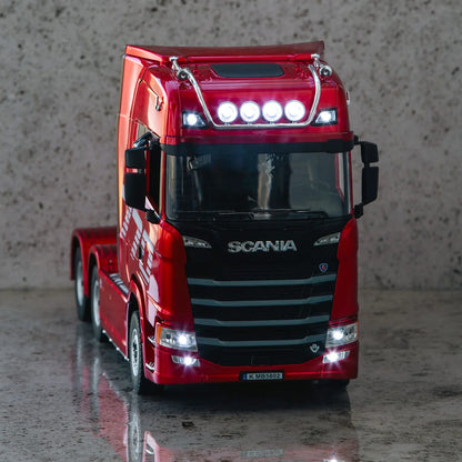 Scania Licensed Remote Control Trailer Head Truck with Lights, Sounds & Steering Adjustment - Mekamart Australia