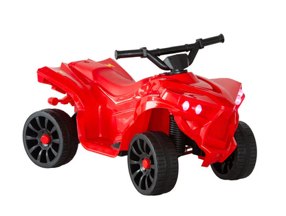 Rechargeable Ride-on Quad bike (Red) with Safe Braking System - Mekamart Australia