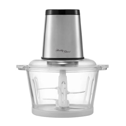 Large Powerful Food Chopper/ Stainless Steel/ 2kg Capacity/ 300W - Mekamart Australia