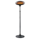 2000W 2.1m Free Standing Adjustable Portable Outdoor Electric Patio Heater Black - Mekamart Australia