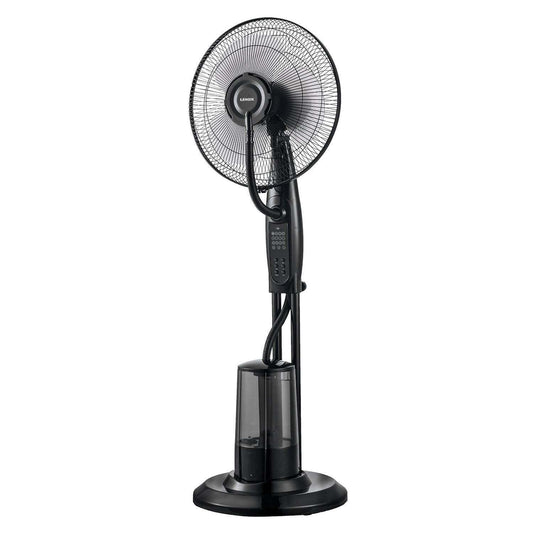 Freestanding Air Cooling Fan w/Misting Water Spray, W40cm, H1.2m + RC - Mekamart Australia