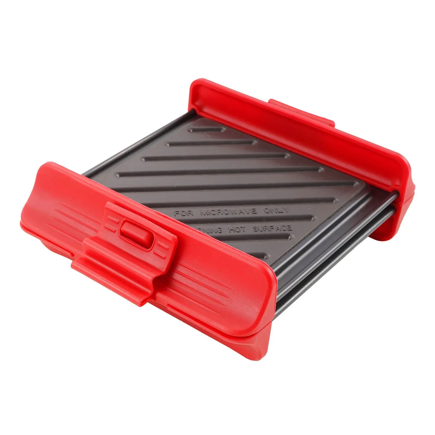 Compact Microwave Sandwich Maker Non-Stick Grill Plates for Quick Meals at Home, Work, or Travel - Mekamart Australia