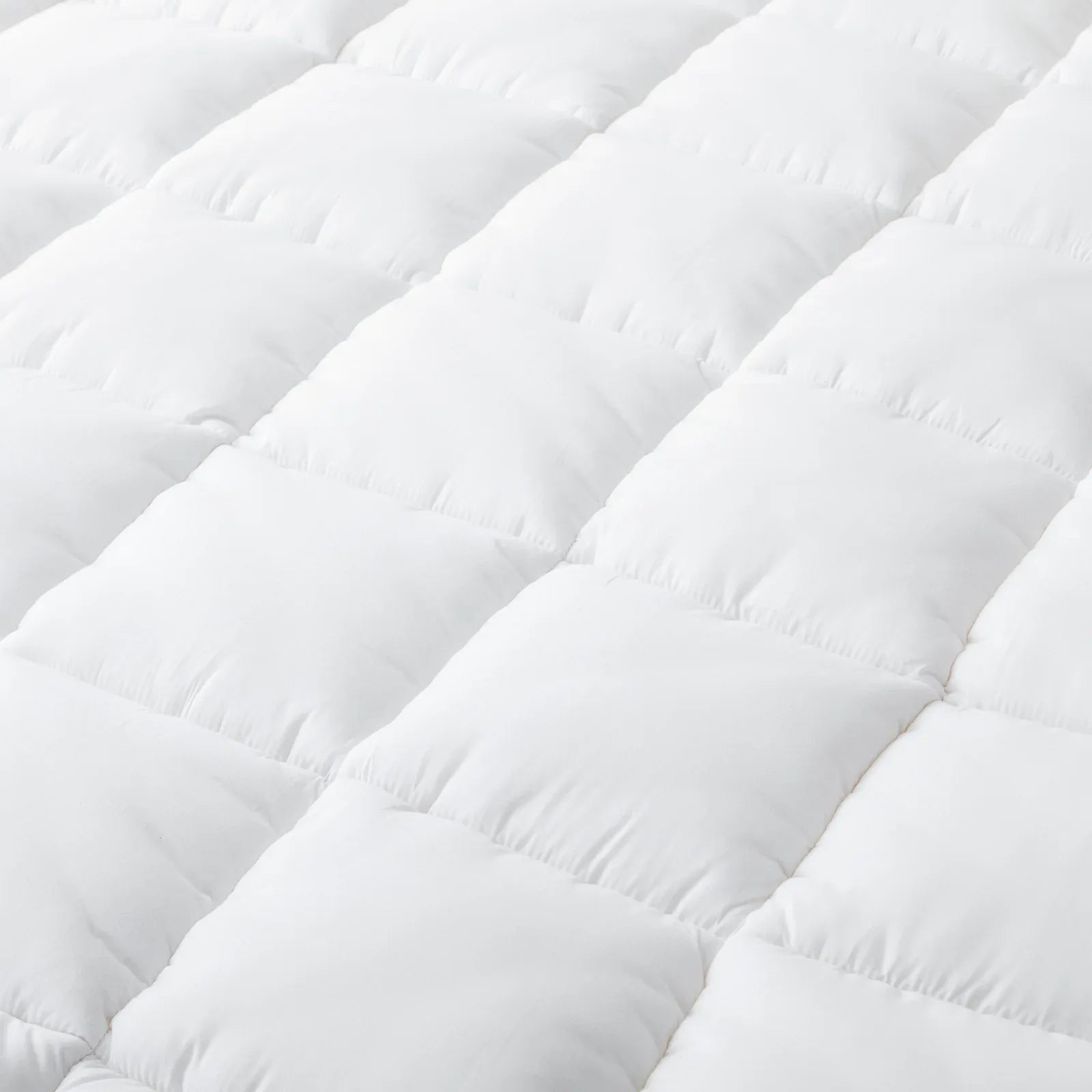 Hypoallergenic, Antibacterial w/ 100% Microfiber filling Mattress Topper - KING - Mekamart Australia