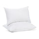 100 Percent Cotton Pillow Cover with 800g Poly Fill, Hypoallergenic, Antibacterial, and Cooling Technology 2 PK - Mekamart Australia