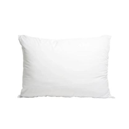 100 Percent Cotton Pillow Cover with 800g Poly Fill, Hypoallergenic, Antibacterial, and Cooling Technology 4 PK - Mekamart Australia