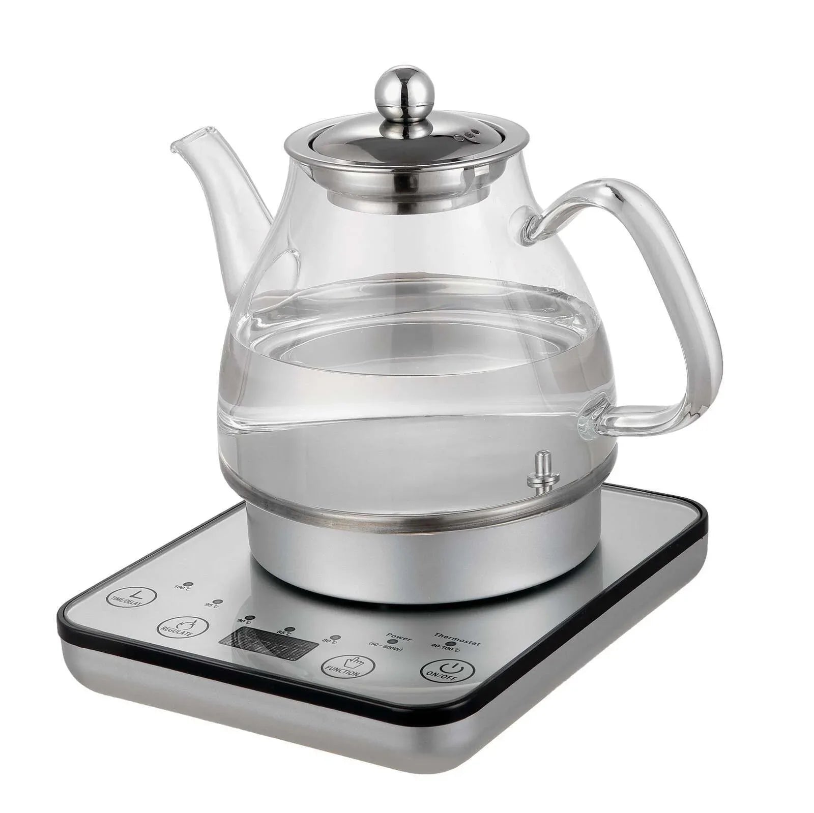 1.2L Digital Glass Kettle w/ Electric Tea Pot & Infuser 800W - Mekamart Australia