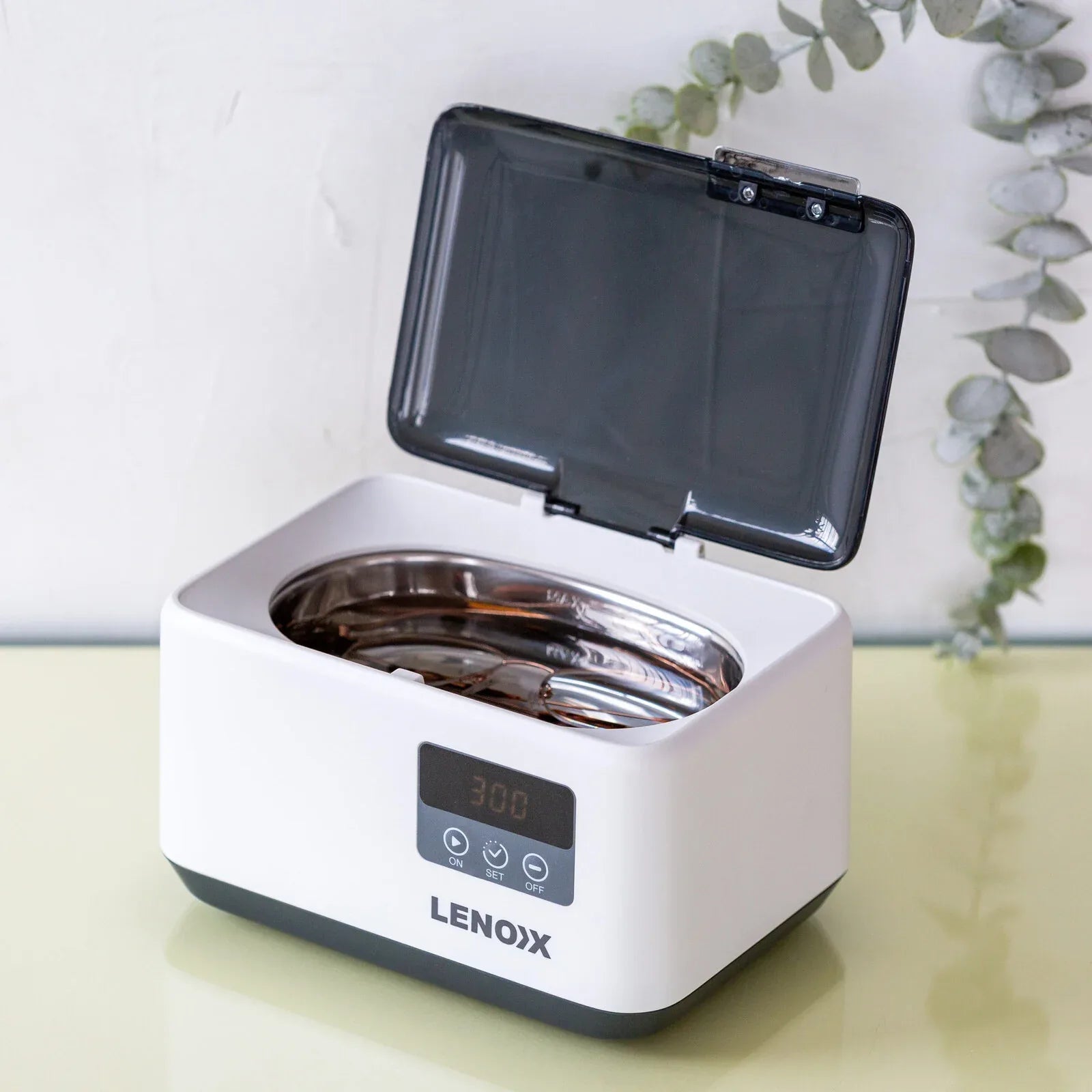 50W Ultrasonic Jewellery Cleaner, 4800HZ w/ 600ml Tank and LED Display - Mekamart Australia
