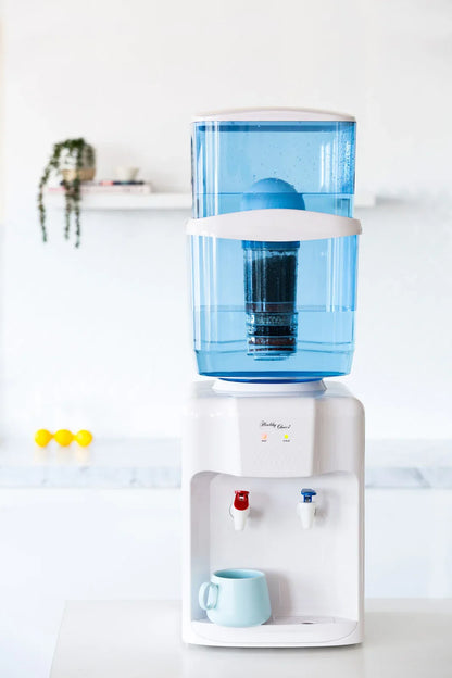 Water Cooler, Hot Water Dispenser with Activated Carbon Filtration - Mekamart Australia