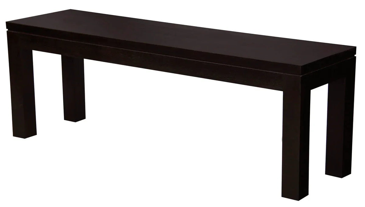Large Tilda Solid Mahogany Bench (Chocolate) - Mekamart Australia