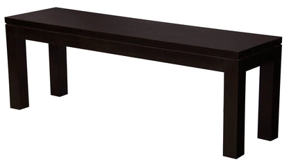 Large Tilda Solid Mahogany Bench (Chocolate) - Mekamart Australia
