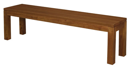 Large Tilda Solid Mahogany Bench (Light Pecan) - Mekamart Australia