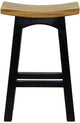 Tokyo Timber Kitchen Counter Stool (Black Caramel) - Mekamart Australia