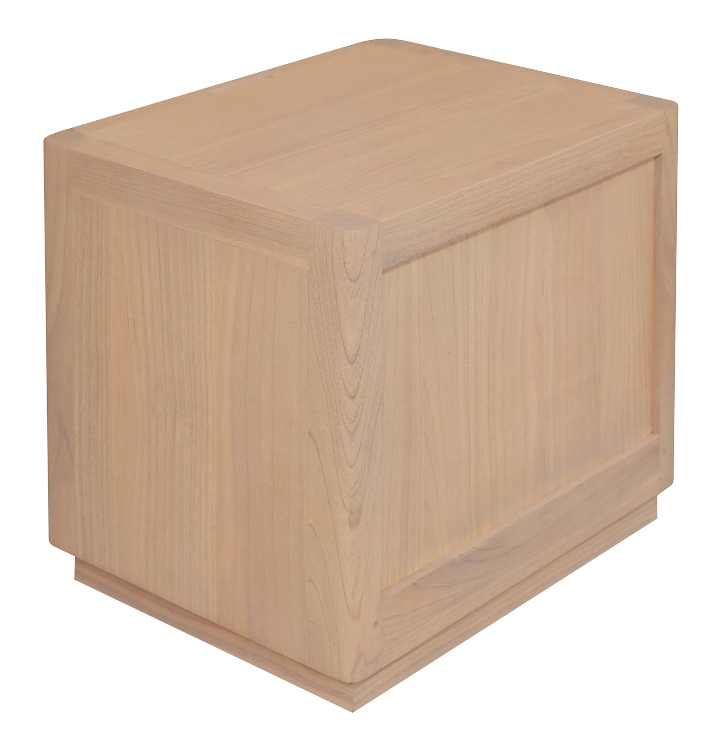 Gatsby 2-Drawer Bedside Table (Natural) - Mekamart Australia