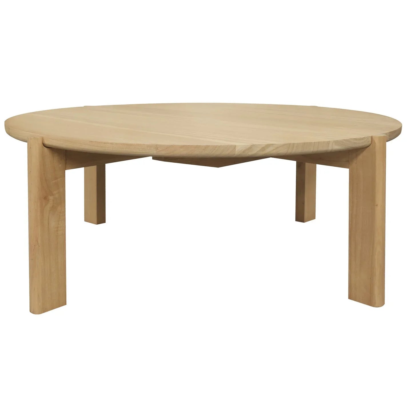 Adelle Round Coffee Table (Natural) - Mekamart Australia