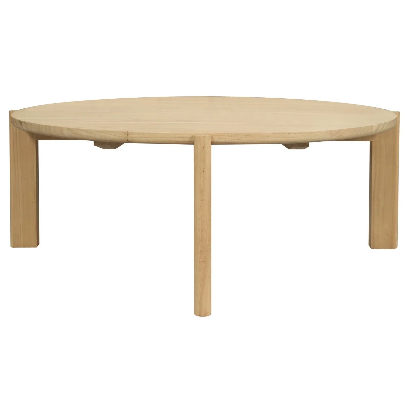 Adelle Round Coffee Table (Natural) - Mekamart Australia