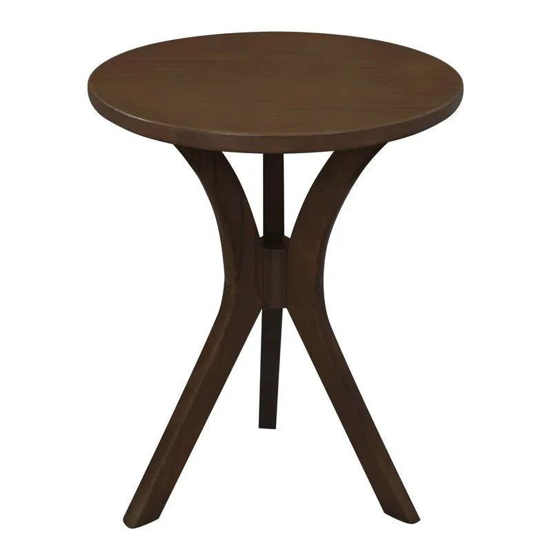 Gatsby Round Side Table - Small (Walnut) - Mekamart Australia