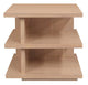 Hudson Oversized Square Side Table (Natural) - Mekamart Australia