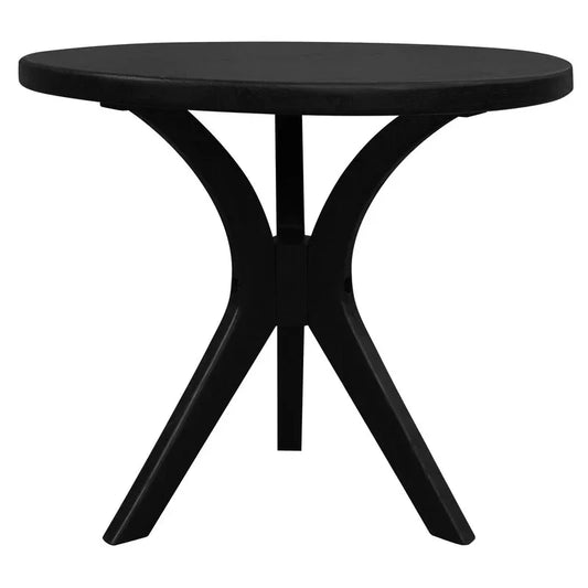 Gatsby Round Side Table - Large (Black) - Mekamart Australia
