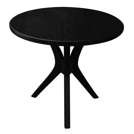 Gatsby Round Side Table - Large (Black) - Mekamart Australia