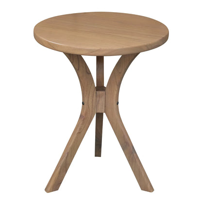 Gatsby Round Side Table - Large (Natural) - Mekamart Australia