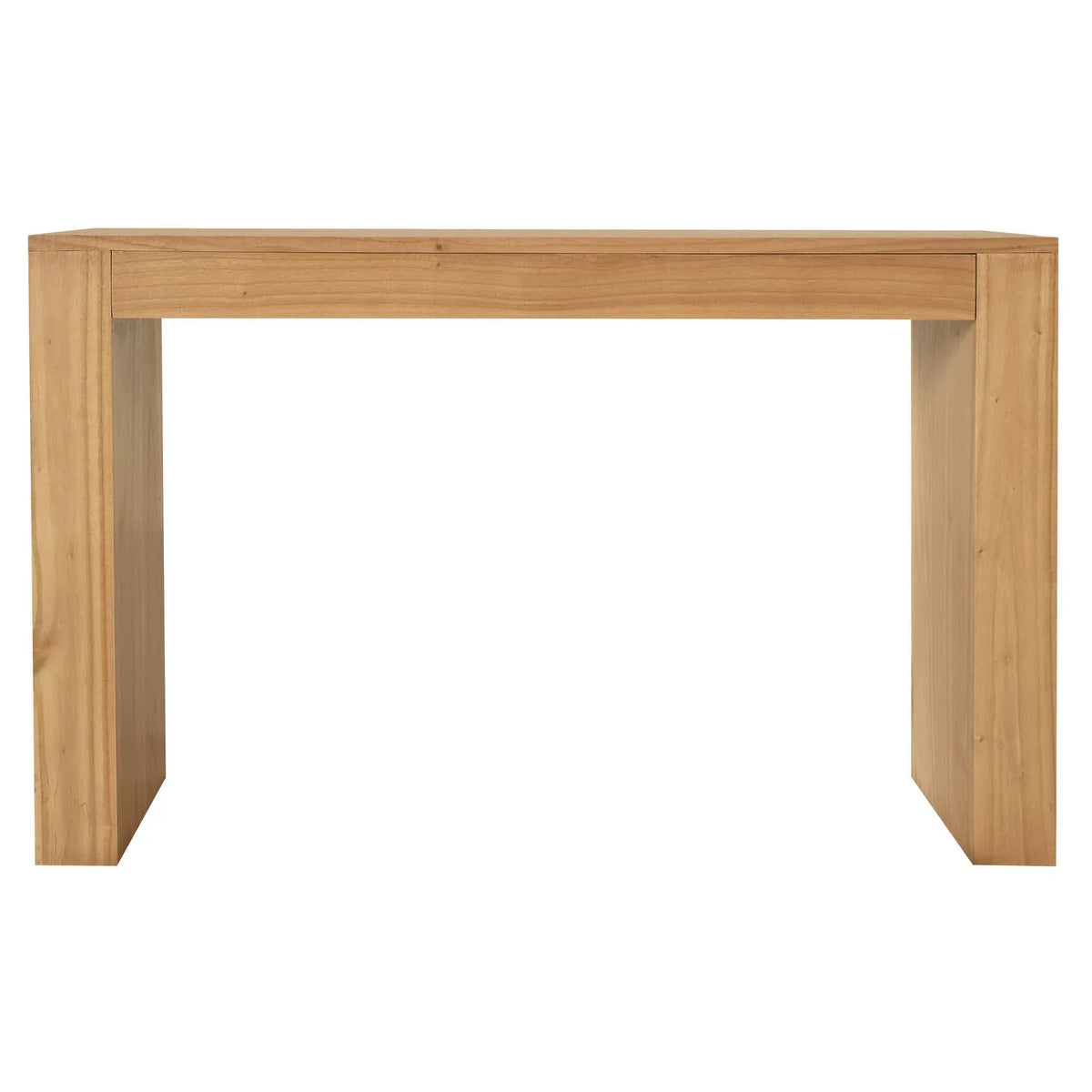 Hudson Solid Mindi Console Table (Natural) - Mekamart Australia