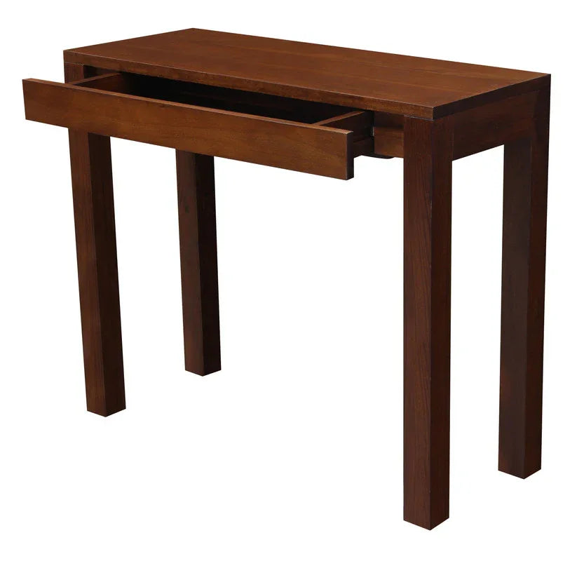 Amsterdam 1 Drawer Sofa Table (Mahogany) - Mekamart Australia