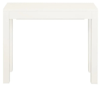 Amsterdam 1 Drawer Sofa Table (White) - Mekamart Australia