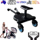Baby Jogger Glider Board 2 in 1 Kid Stroller Board with Dismountable Seat AU blue wheel - Mekamart Australia