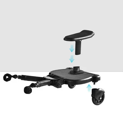 Baby Jogger Glider Board 2 in 1 Kid Stroller Board with Dismountable Seat AU pink wheel - Mekamart Australia