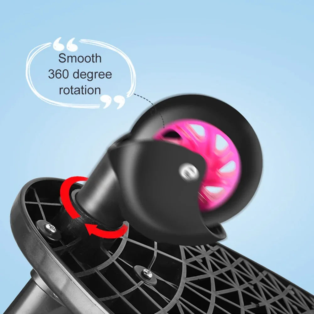 Stroller Step Board Toddler Buggys Wheel Standing Board Skateboard For Pram Kids Pink - Mekamart Australia
