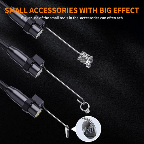 5M 8mm Lens Industrial Endoscope 1080P Digital Borescope Inspection Camera LED Lamp